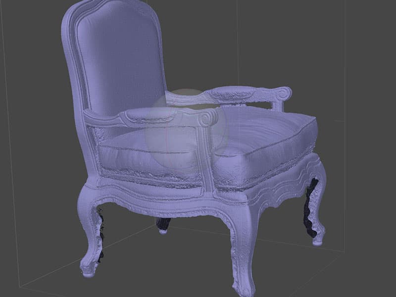 An image of a photogrammetry model